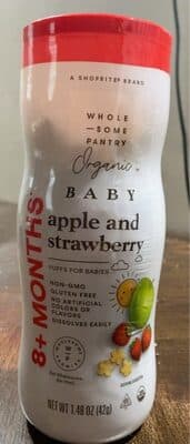 Apple and Strawberry Puffs