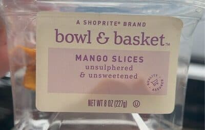 Unsulphered & Unsweetened Mango Slices
