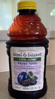 Prune juice