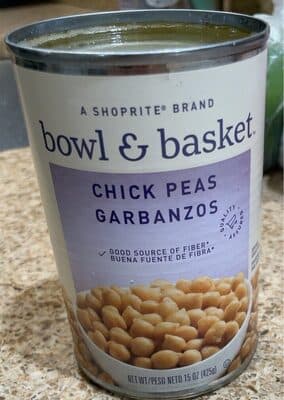 Chick peas garbanzo