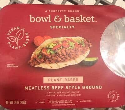 Meatless Beef Style Ground
