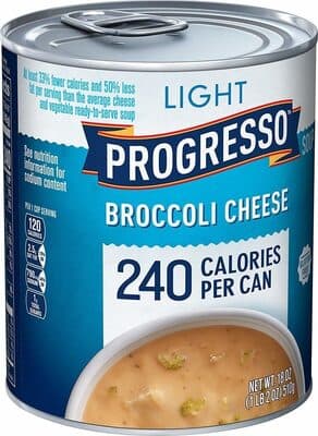 Light Broccoli Cheese Soup