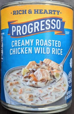 Creamy Roasted Chicken Wild Rice Soup