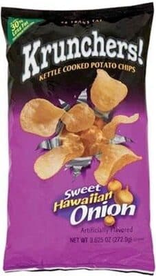 Jays Krunchers! Kettle Cooked Potato Chips, Sweet Hawaiian Style Onion