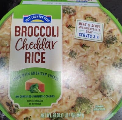 Broccoli Cheddar Rice