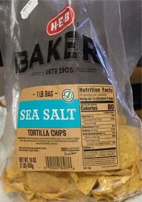 Sea Salt Tortilla Chips