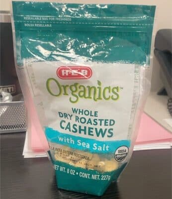 Whole Dry Roasted Cashews