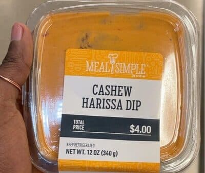 Cashew Harissa Dip