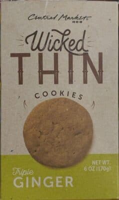 Wicked thin cookies