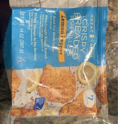 Crispy Breaded Fish Fillets