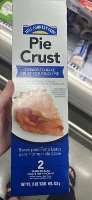 Hill Country Fare Pie Crust Ready To Bake