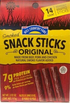 Hill Country Fair Smoked Original Snack Sticks