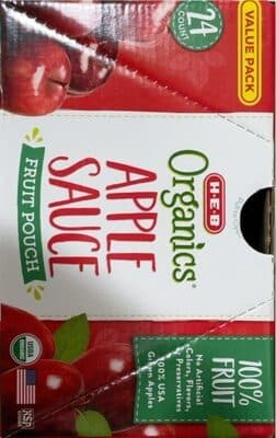 Apple Sauce Fruit Pouches
