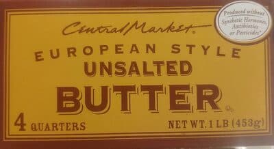 Unsalted European Style Butter
