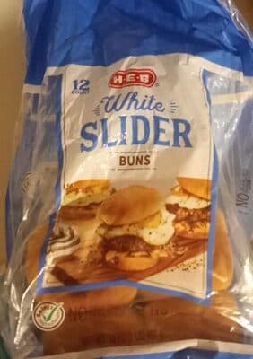 White slider buns