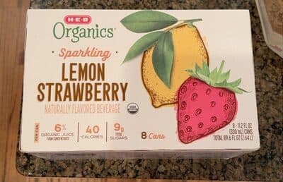 Sparkling Lemon Strawberry