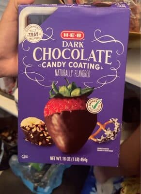 Dark Chocolate Candy Coating