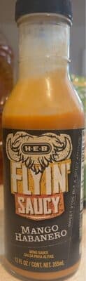Hot Mango Habanero Flyin' Saucy Wing Sauce