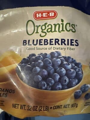 Organics Blueberries