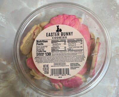 Easter bunny cookies