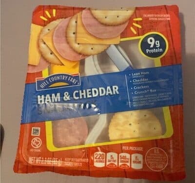 Ham & Cheddar Snack Pack