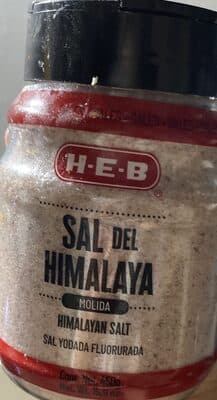 sal del Himalaya molida