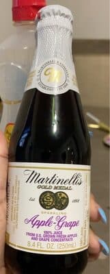 sparkling apple-grape
