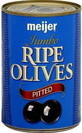 Pitted Jumbo Ripe Olives