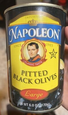 PITTED BLACK OLIVES