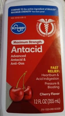 Kroger Maximum Strength Antacid