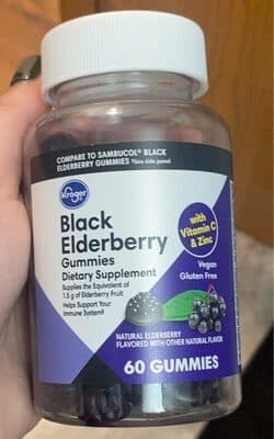 Black Elderberry Gummies