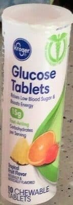 Glucose Tablets - Tropical Fruit Flavor