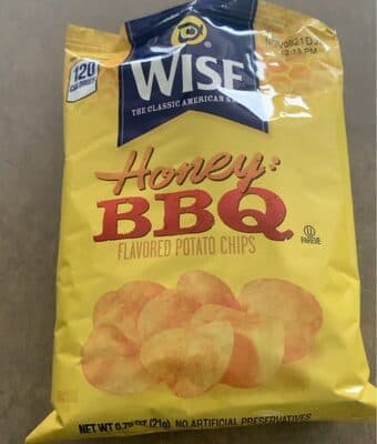 Honey BBQ Flavored Potato Chips