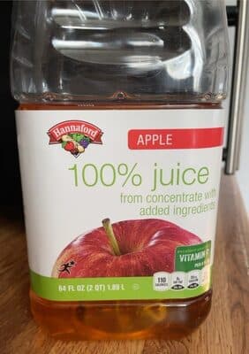100% Apple Juice