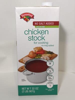 Chicken Stock no salt added