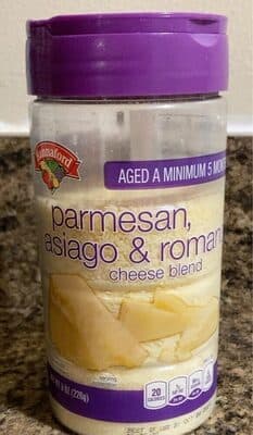 Parmesan, Asiago & Romano Cheese Blend