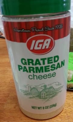 Grated Parmesan Cheese