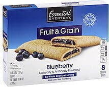 Fruit & Grain Blueberry Flavored Cereal Bars