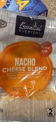 Nacho Cheese Blend Cheddar Cheese & Monterey Jack Cheese with Jalapeno Fancy Cut Peppers