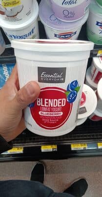 Blueberry Blended Lowfat Yogurt