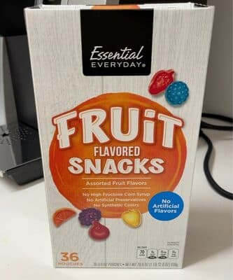 Assorted Fruit Flavored Fruit Snacks