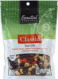 Classic Peanuts, Raisins, M&M's Chocolate Candies, Cashews & Almonds Trail Mix