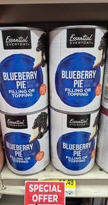 Blueberry Pie Filling or Topping