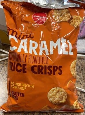 Caramel Flavored Mini Rice Crisps
