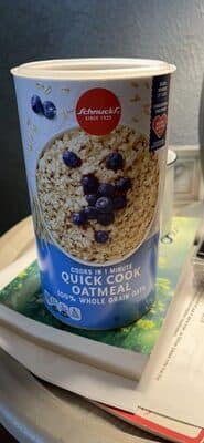100% WHOLE GRAIN OATS QUICK COOK OATMEAL