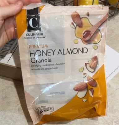 Honey Almond Satisfying Combination of Crunchy Almonds and Golden Honey Premium Granola
