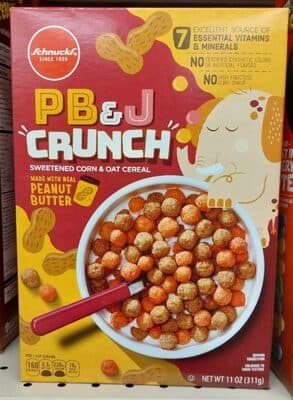 Pb&J Crunch Sweetened Corn & Oat Cereal