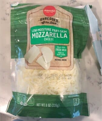 Shredded Low-Moisture Part-Skim Mozzarella Cheese