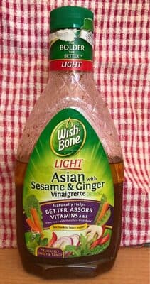Wish-Bone Asian With Sesame & Ginger Vinaigrette Dressing, Delicately Sweet & Tangy