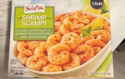 Shrimp Scampi Succulent Tail-Off Shrimp In An Authentic Blend Of Real Butter, Garlic And Seasonings